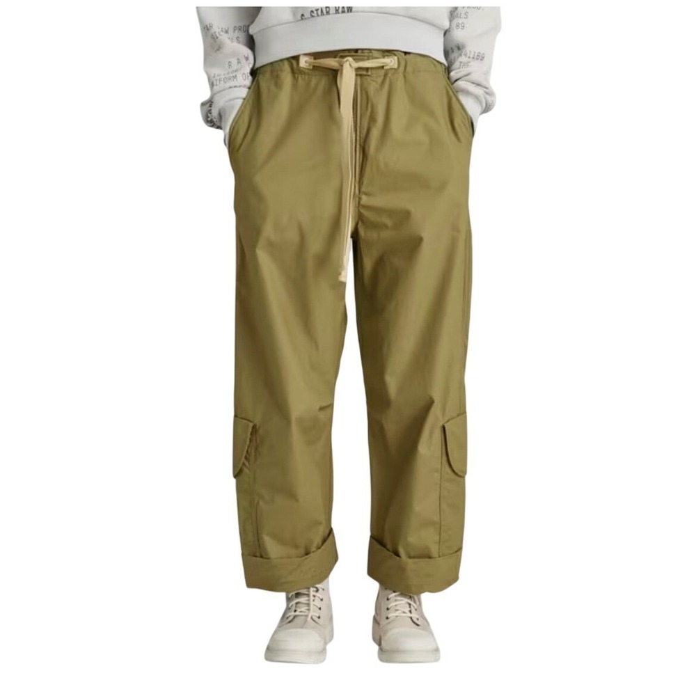 G‎ Star Utility Pants Green Men's size 33 Relaxed Wide Leg Gorpcore Cargo Pants